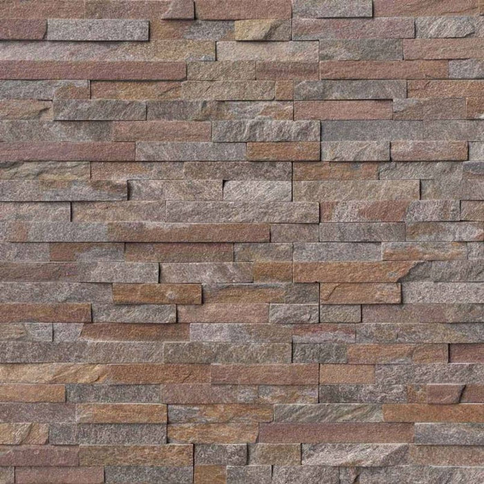 Amber Falls 6x24 Stacked Stone Ledger Panel - TILE & MOSAIC DEPOT