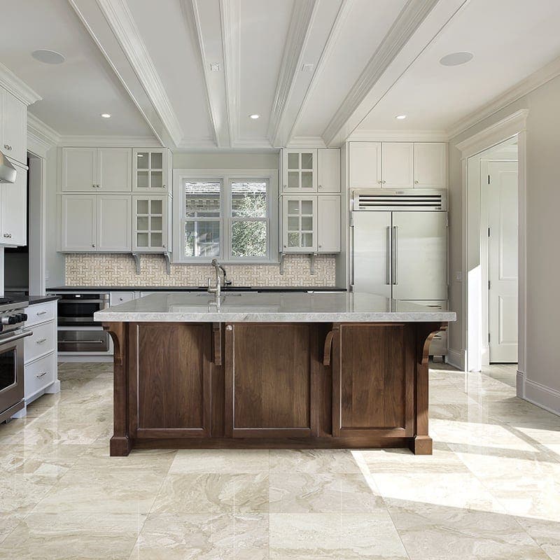 Royal Beige (Diana Royale) Marble 18x18 Polished Tile | TILE