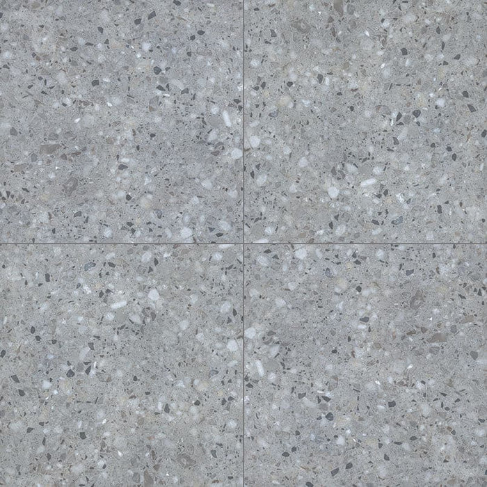 Terrazo Gris 24x24 2 cm Porcelain Paver - TILE & MOSAIC DEPOT