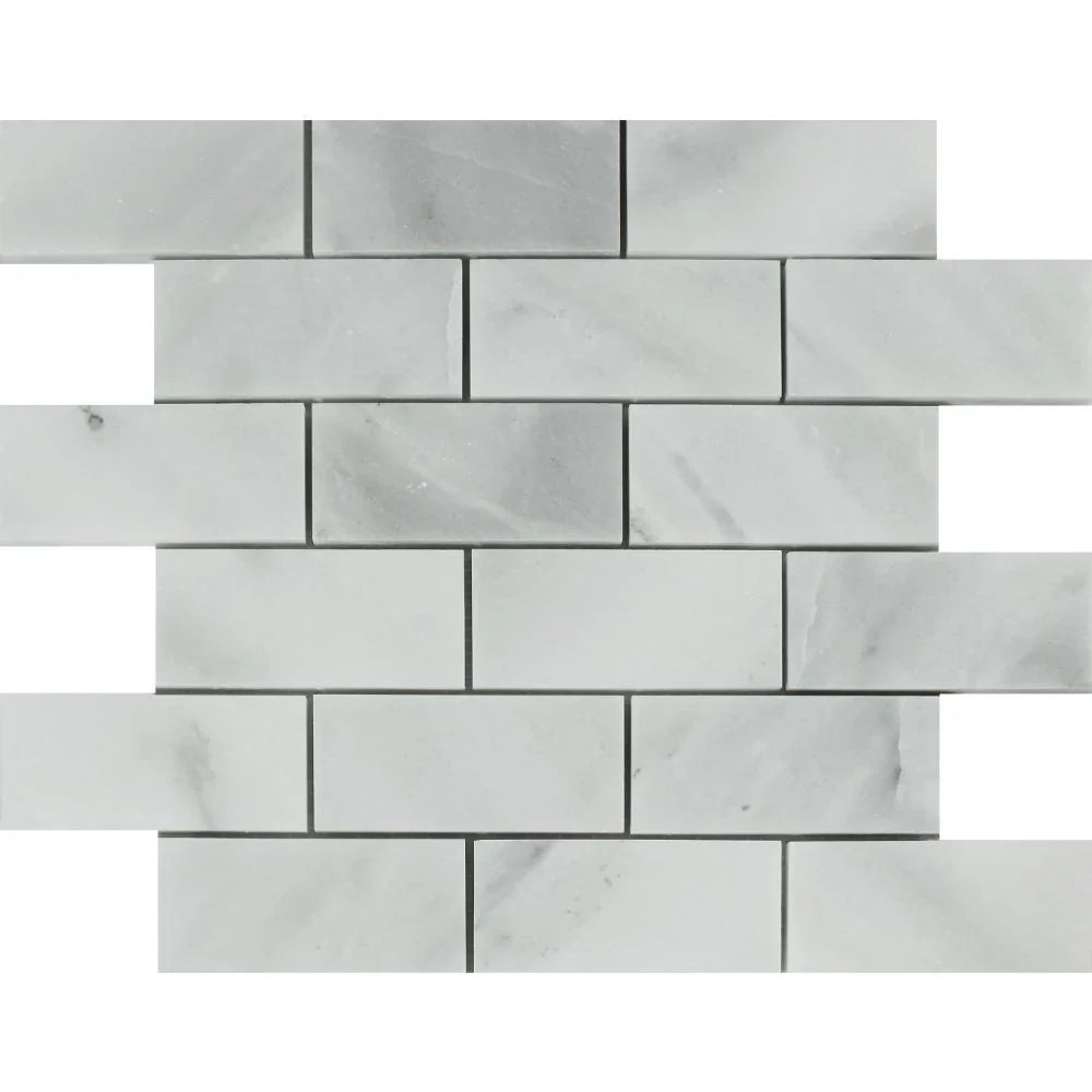 Bianco Caldo (Mugla White) Marble Mosaics