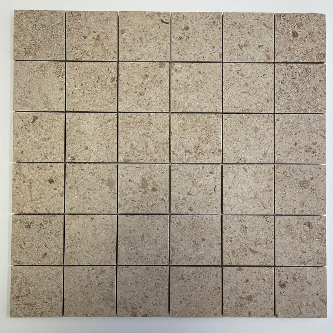 Gascogne Beige Limestone Mosaics
