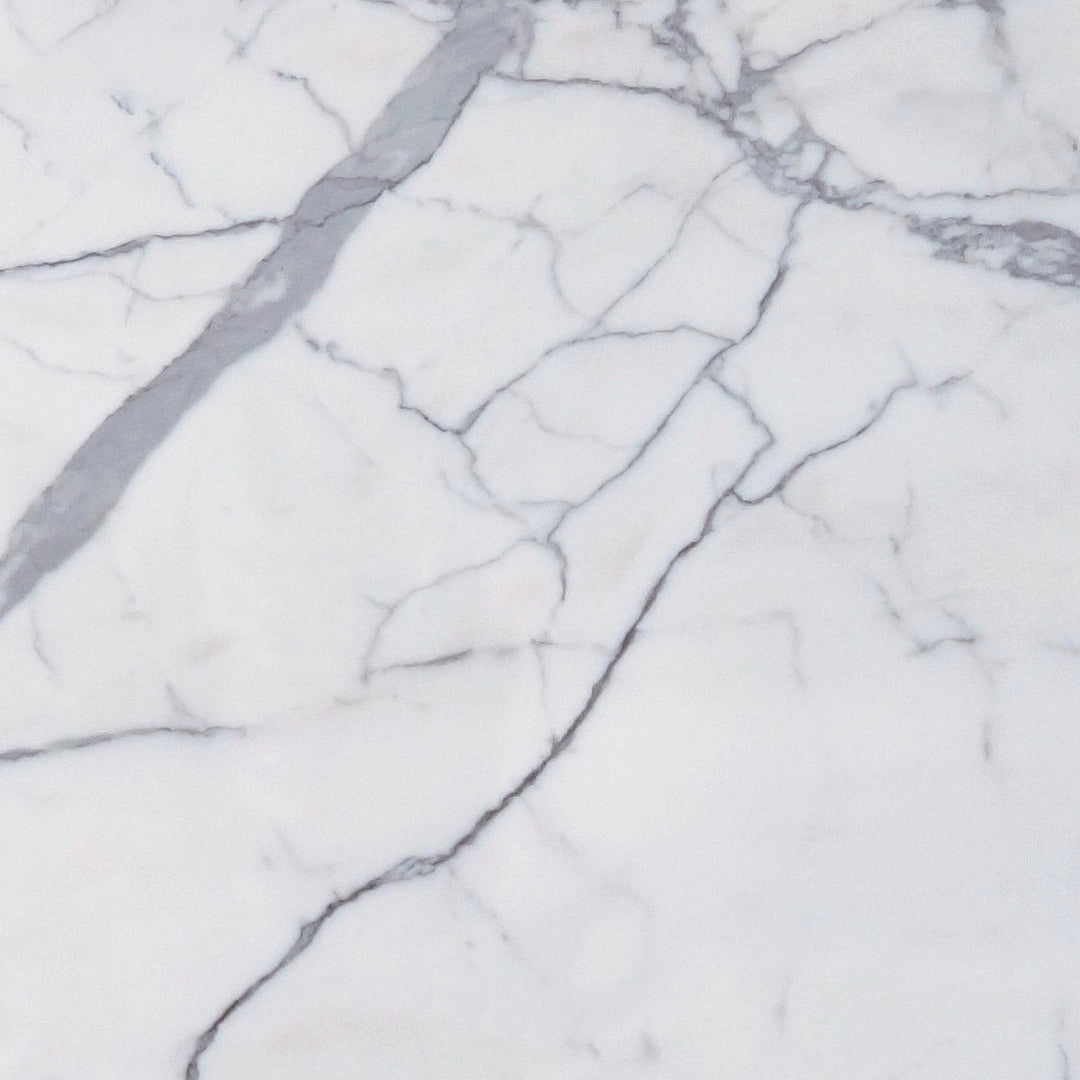 Carrara marble 24x24 honed floor tile — one of Tile & Mosaic Depot's best selling natural stone products