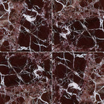 Rosso Levanto Red Marble 12x12 Polished Tile - TILE & MOSAIC DEPOT