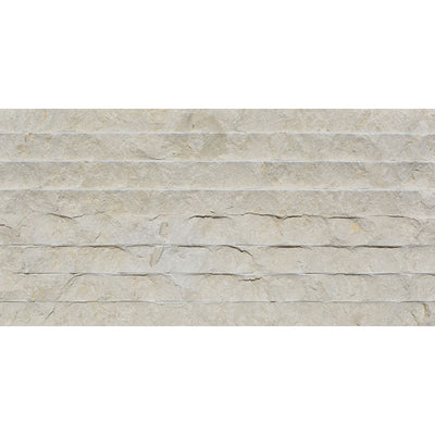 Saint Clair Limestone 12×24 Striated Chiseled Tile - TILE & MOSAIC DEPOT