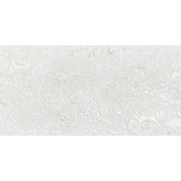 White Pearl Myra Limestone 18x36 Brushed Tile - TILE & MOSAIC DEPOT