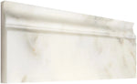 Calacatta Oliva Marble 4 3/4X12 Baseboard Polished Liner - TILE & MOSAIC DEPOT