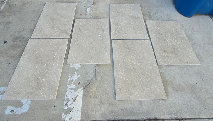 Seagrass Limestone 16x24 Honed Tile-Clearance - TILE & MOSAIC DEPOT