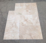 Cappucino Marble Polished Versailles Pattern Tile (CLOSEOUT) (CLEARANCE) - TILE & MOSAIC DEPOT