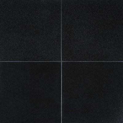 Absolute Black Granite 18x18 Polished Tile - TILE & MOSAIC DEPOT