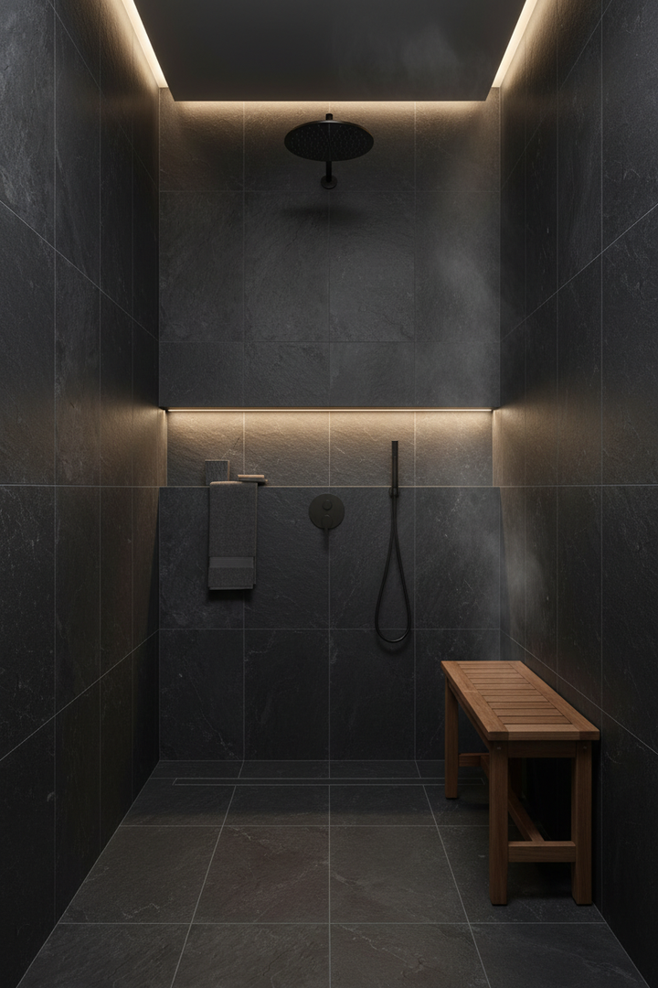 Rondine Ardesie Dark 12x24 R11 Porcelain Tile