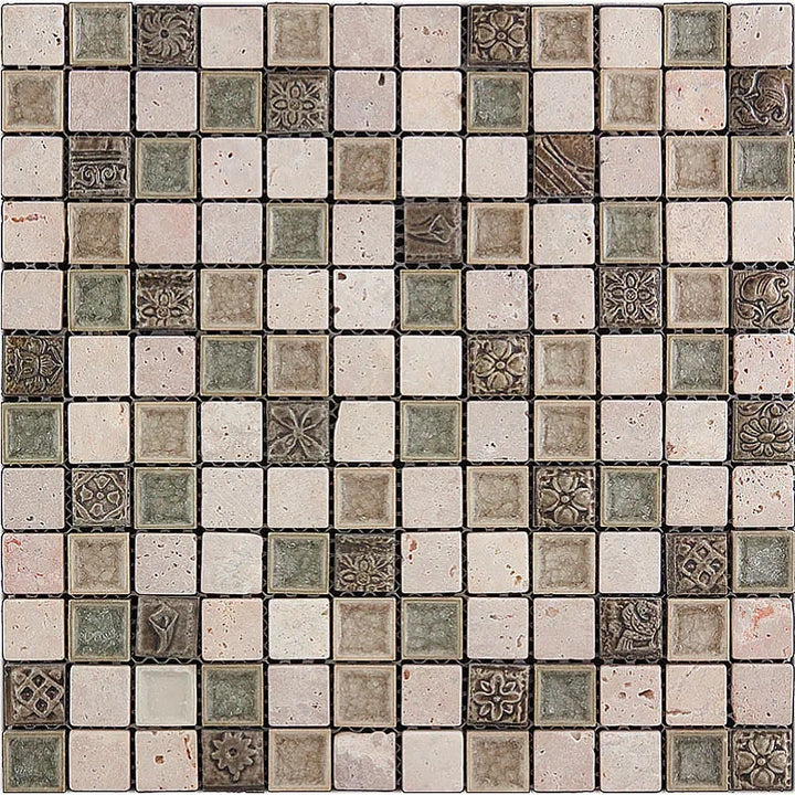 INKA BLEND RAINTREE Resin, Stone, Ceramics Mosaic Tile