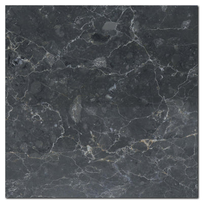 Breccia Grigio Italian 18x18 Polished Marble Tile