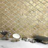 ARTISTIC BURJ GOLD resin Mosaic Tile - TILE & MOSAIC DEPOT