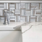 ARTISTIC BASTONI 2 stone Mosaic Tile - TILE & MOSAIC DEPOT