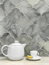 CLOUD 9 GREY ATLAS glass Mosaic Tile - TILE & MOSAIC DEPOT