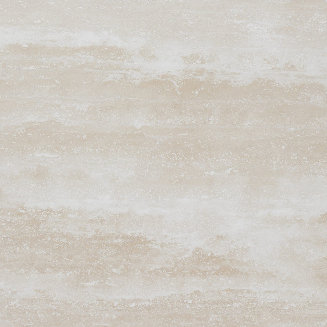 Ivory Travertine 12x12 Filled Honed Vein Cut Tile - TILE & MOSAIC DEPOT