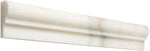 Calacatta Oliva Marble 2x12 OG-1 Step Polished Pencil Liner - TILE & MOSAIC DEPOT