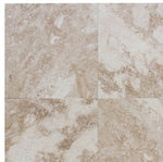 Cappucino Marble 12x12 Brushed and Chiseled Tile - TILE & MOSAIC DEPOT