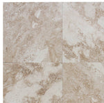 Cappucino Marble 24x24 Brushed and Chiseled Tile - TILE & MOSAIC DEPOT