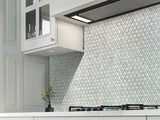 Dc Metro Woodley Park Bianco Carrara Mosaic Tile - TILE & MOSAIC DEPOT