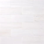 Bianco Dolomite Marble 2x8 Polished Tile - TILE & MOSAIC DEPOT