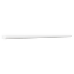Bianco Dolomite Marble Polished 1/2×12 Pencil Liner - TILE & MOSAIC DEPOT