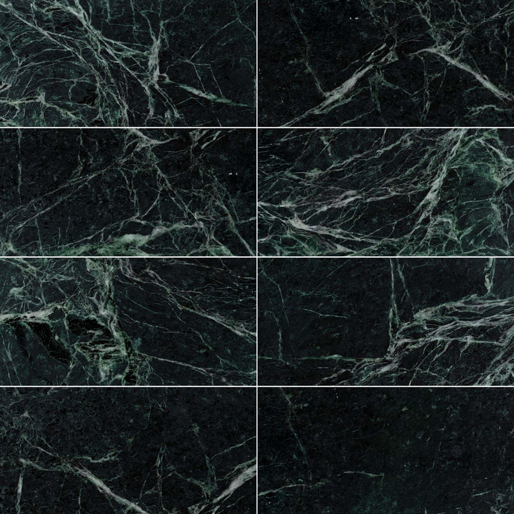 Empress Green Marble 12x24 Polished Tile