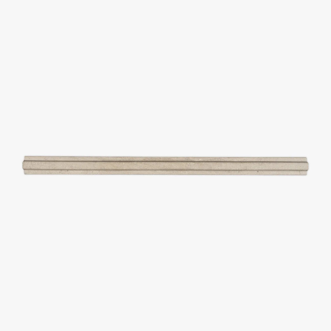 Crema Perlino Limestone 3/4x12 Pencil Liner