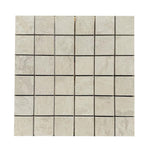 Euro Cream Limestone 2x2 Honed Mosaic Tile