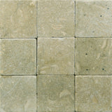 Seagrass Limestone 6x6 Tumbled Tile - TILE AND MOSAIC DEPOT