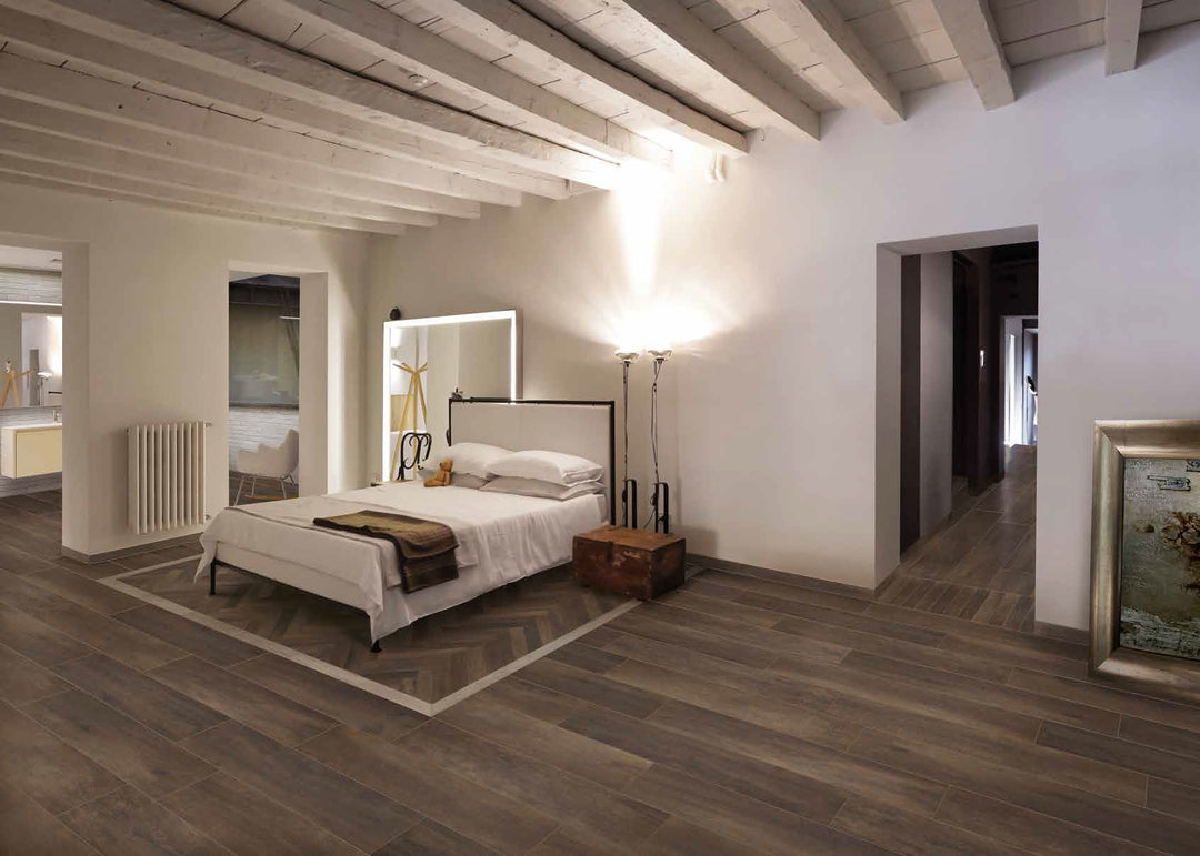 Greenwood Bruno 10x48 Wood Look Matte Porcelain Tile - TILE AND MOSAIC DEPOT