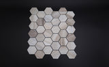 Palisandro Marble 2x2 Hexagon Honed Mosaic Tile - TILE & MOSAIC DEPOT