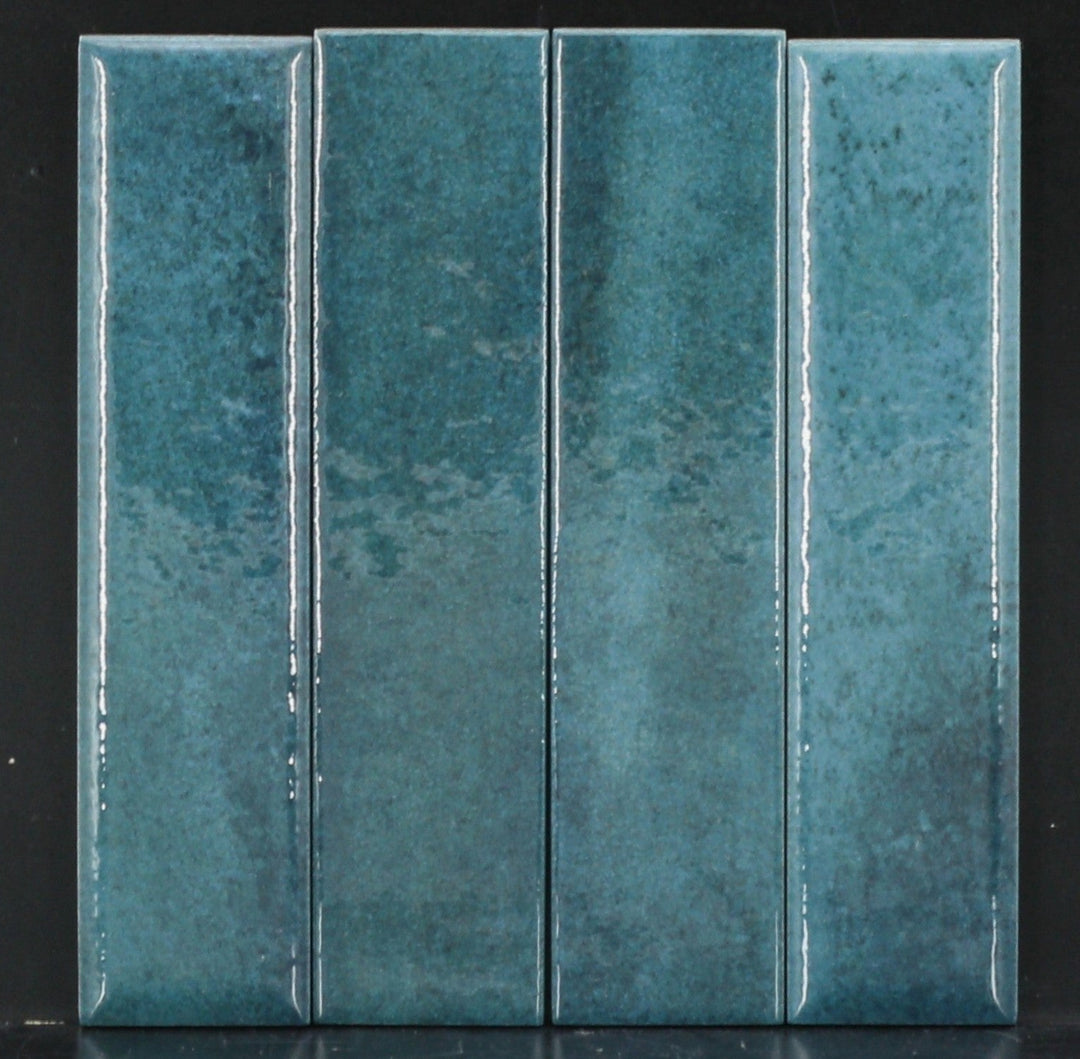 Vibe 2x8 Ocean Blue Glossy Wall Tile