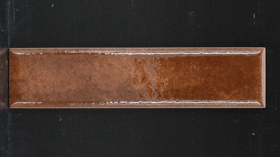 Vibe 2x8 Tuscan Clay Glossy Wall Tile
