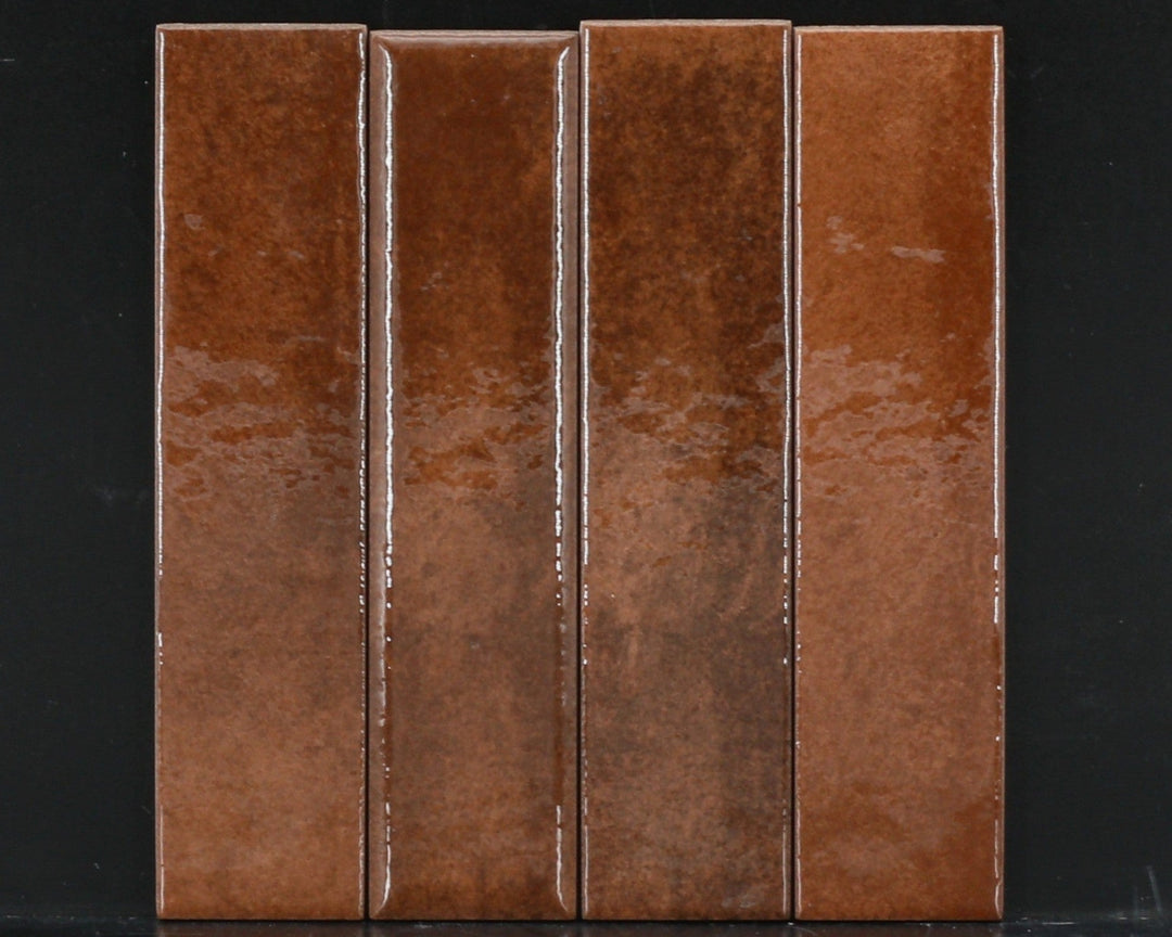 Vibe 2x8 Tuscan Clay Glossy Wall Tile