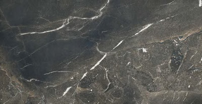 Timeless Black Deep 12x24 Italian Polished Porcelain Tile