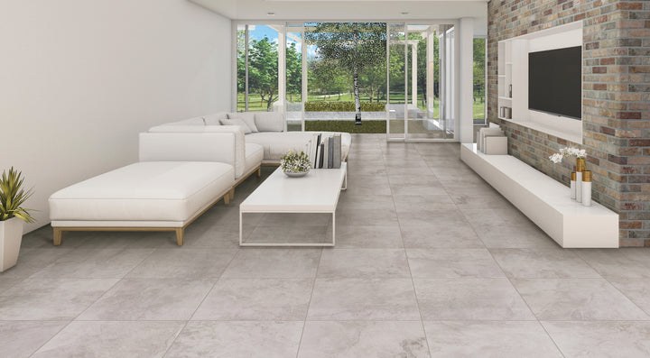 Rondine Ardesie White 12x24 R11 Porcelain Tile