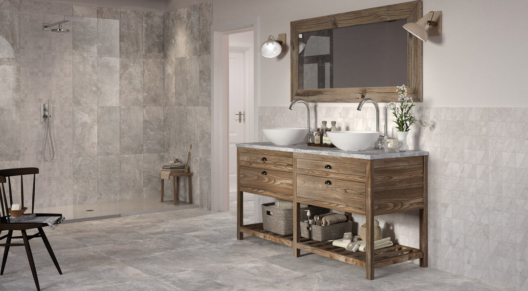 Rondine Ardesie Grey 24x48 Honed Porcelain Tile