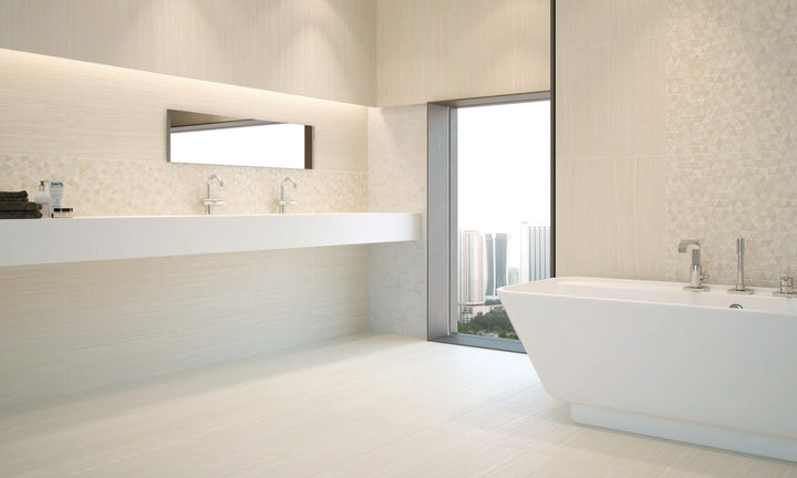 Genova Blanco 12x24 Spanish Matte Porcelain Tile (Clearance) - TILE & MOSAIC DEPOT