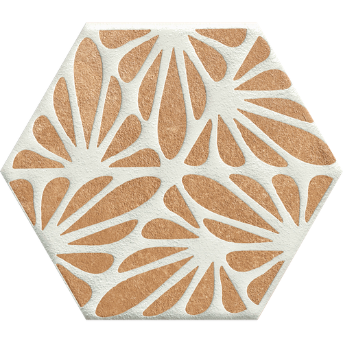 Cesello Chamotte Terracreta 8.5x10 Hexagon Porcelain Tile - TILE & MOSAIC DEPOT