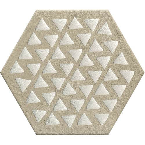 Intarsio Argilla Terracreta 8.5x10 Hexagon Porcelain Tile - TILE & MOSAIC DEPOT