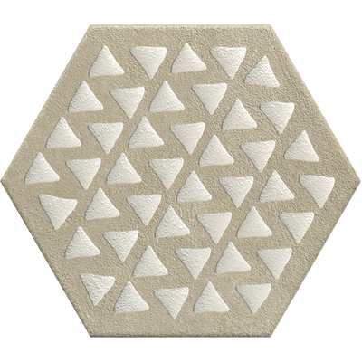 Intarsio Argilla Terracreta 8.5x10 Hexagon Porcelain Tile