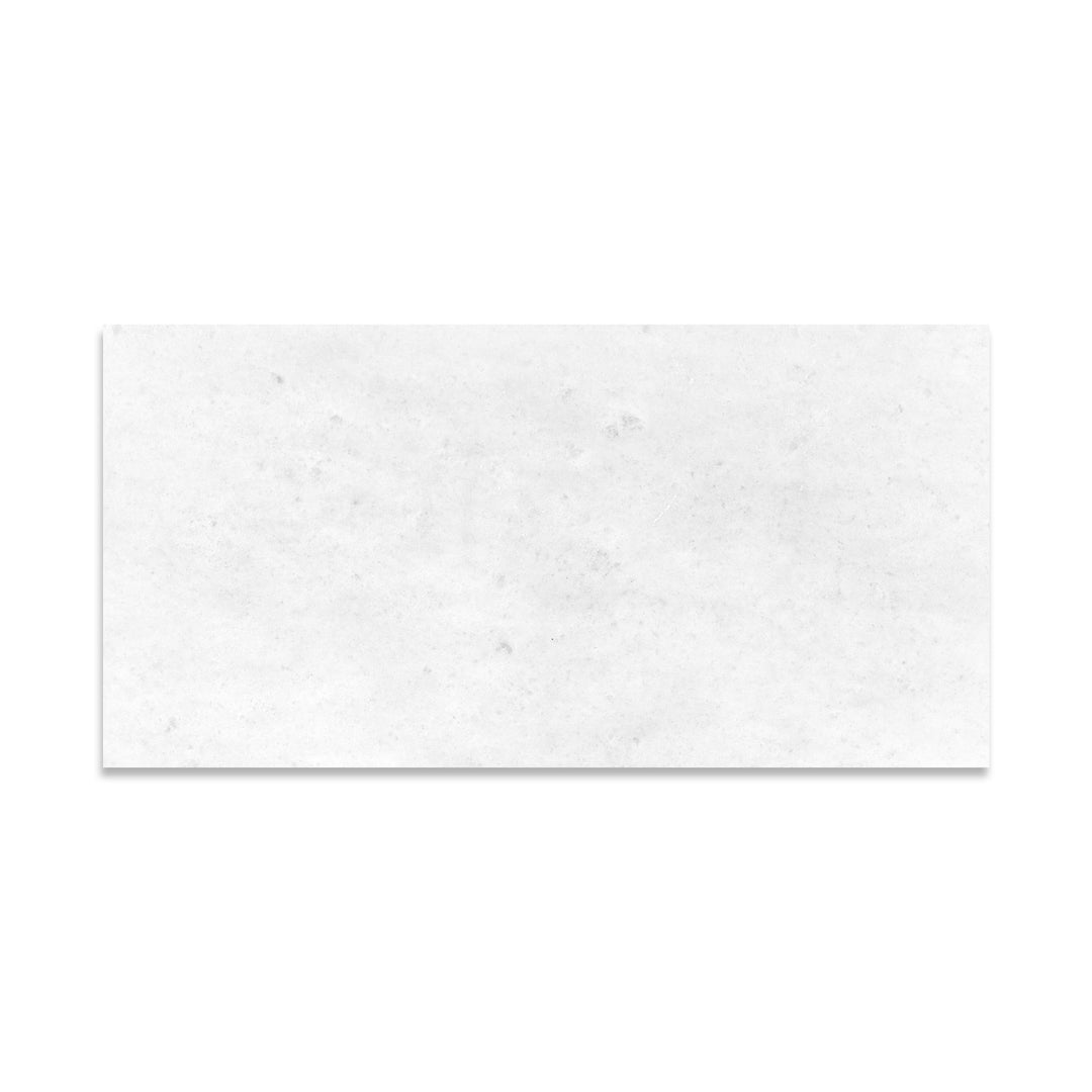 Polar Thassos White 12x24 Polished Marble Tile - TILE & MOSAIC DEPOT