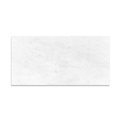 Polar Thassos White 12x24 Honed Marble Tile