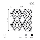 Geometro Python Hopi Recycled Glass Mosaic Tile - TILE & MOSAIC DEPOT