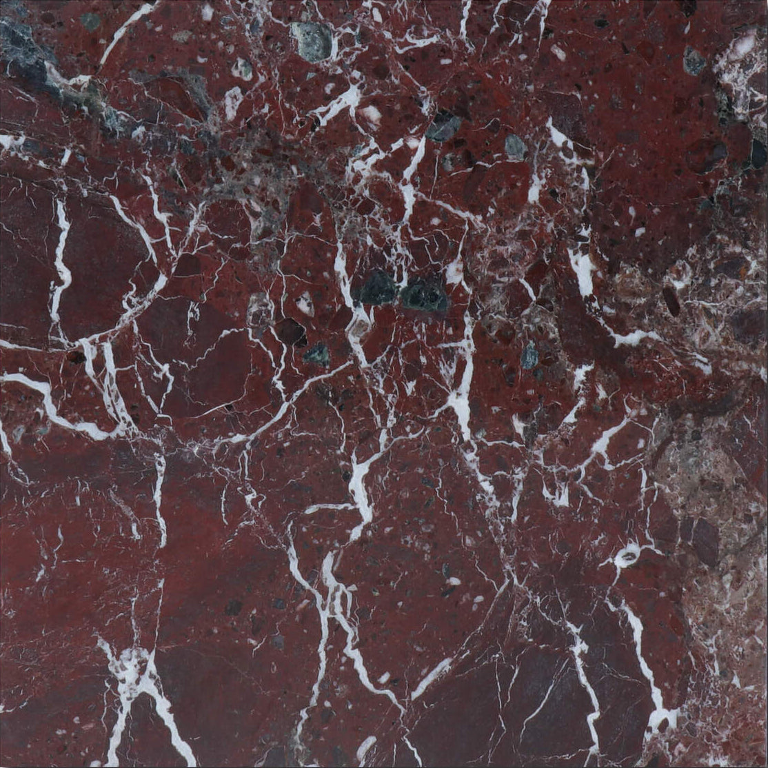 Rosso Levanto Red Marble 12x12 Polished Tile | TMD