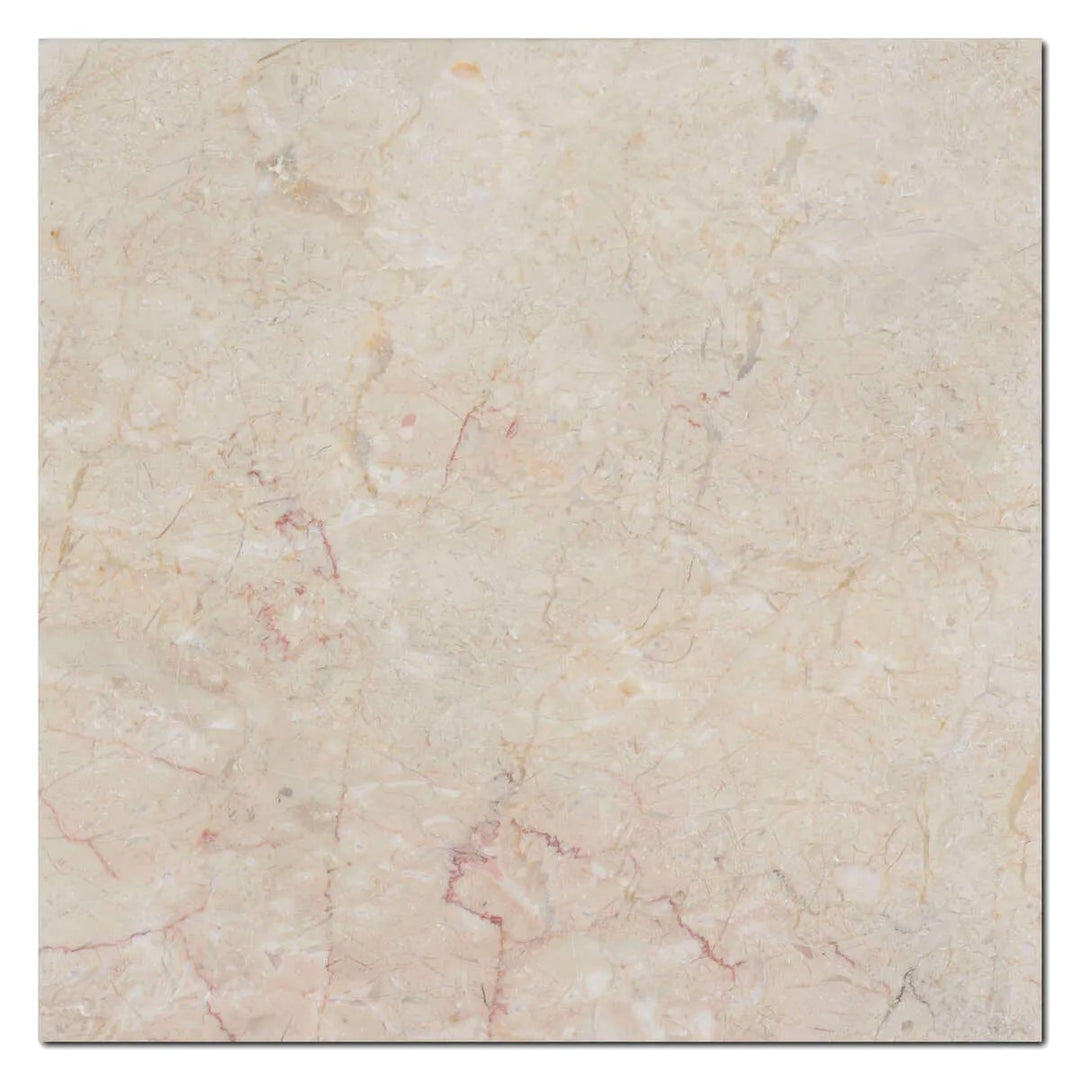 Rosalia Beige 12x12 Polished Marble Tile - TILE & MOSAIC DEPOT