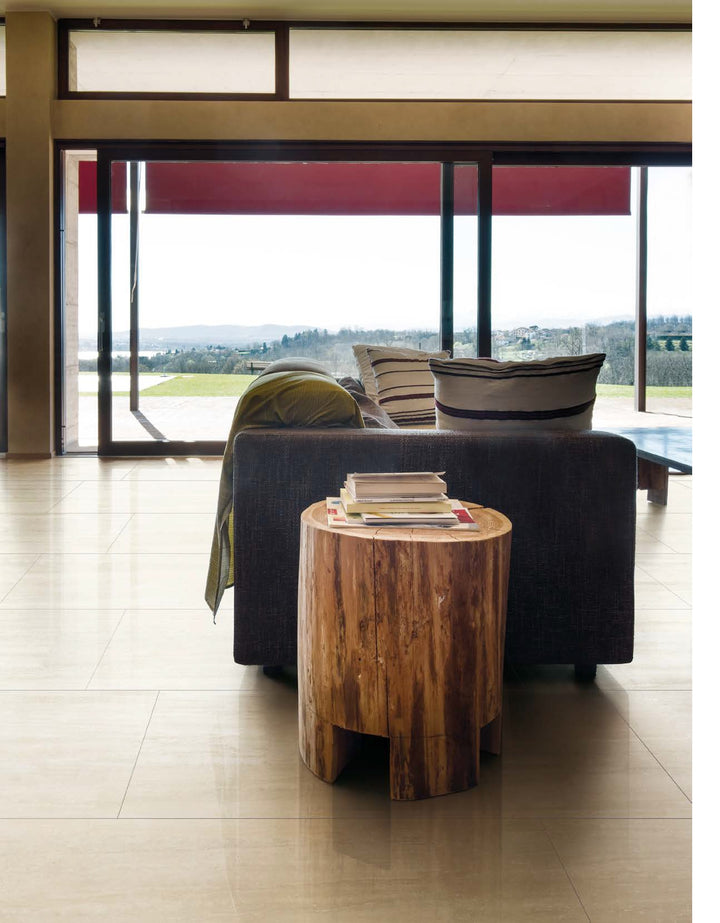 Timeless Travertino 24x28 Italian Matte Porcelain Tile