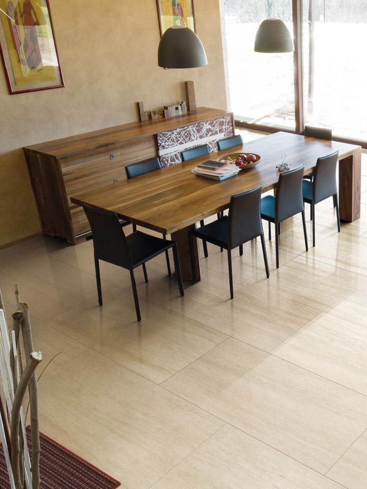 Timeless Travertino 24x28 Italian Matte Porcelain Tile