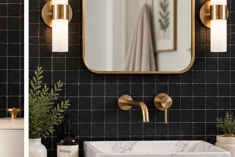 Absolute Black Granite 2x2 Square Polished Mosaic Tile